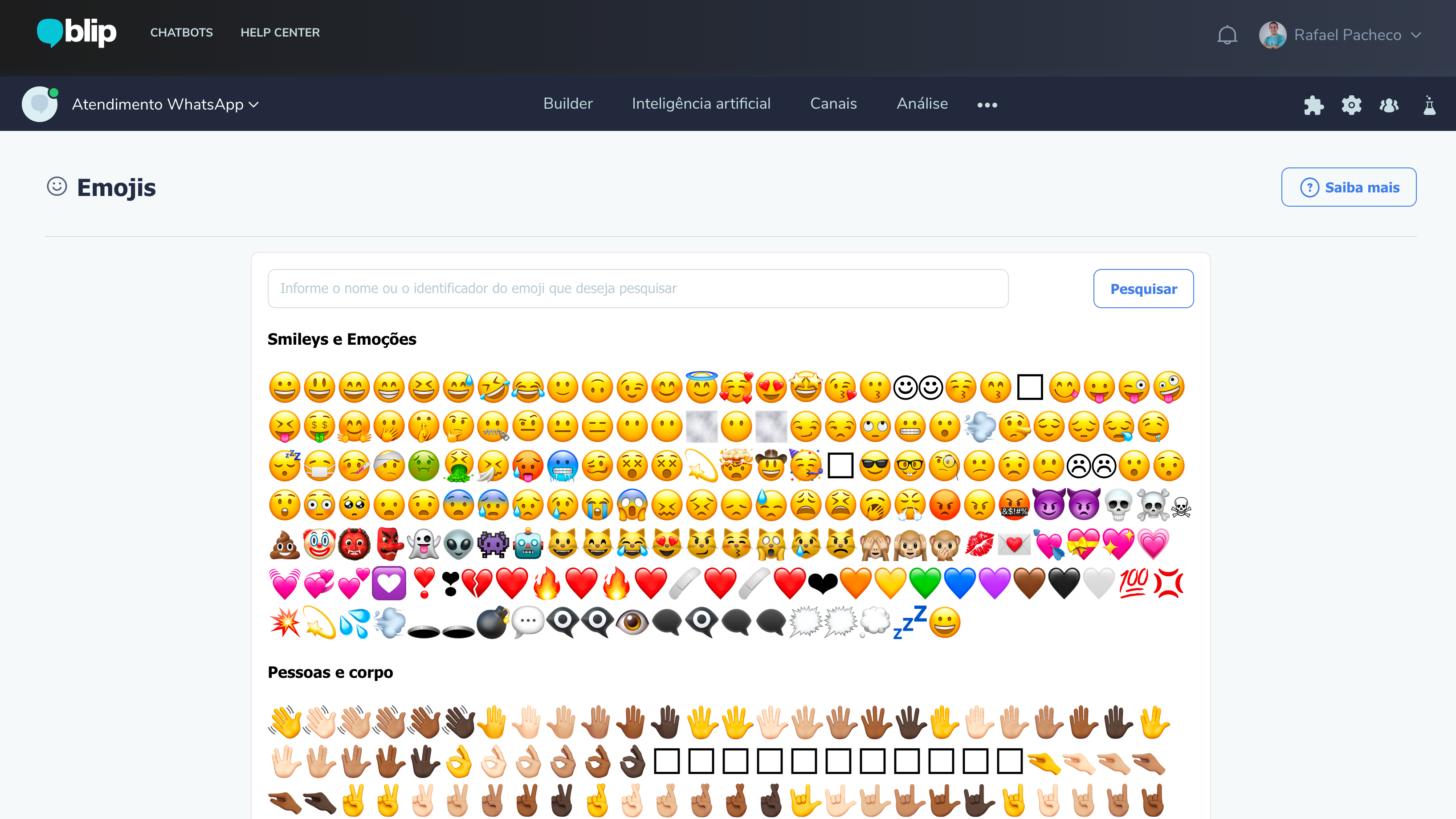 Captura de tela de Emojisheet 1